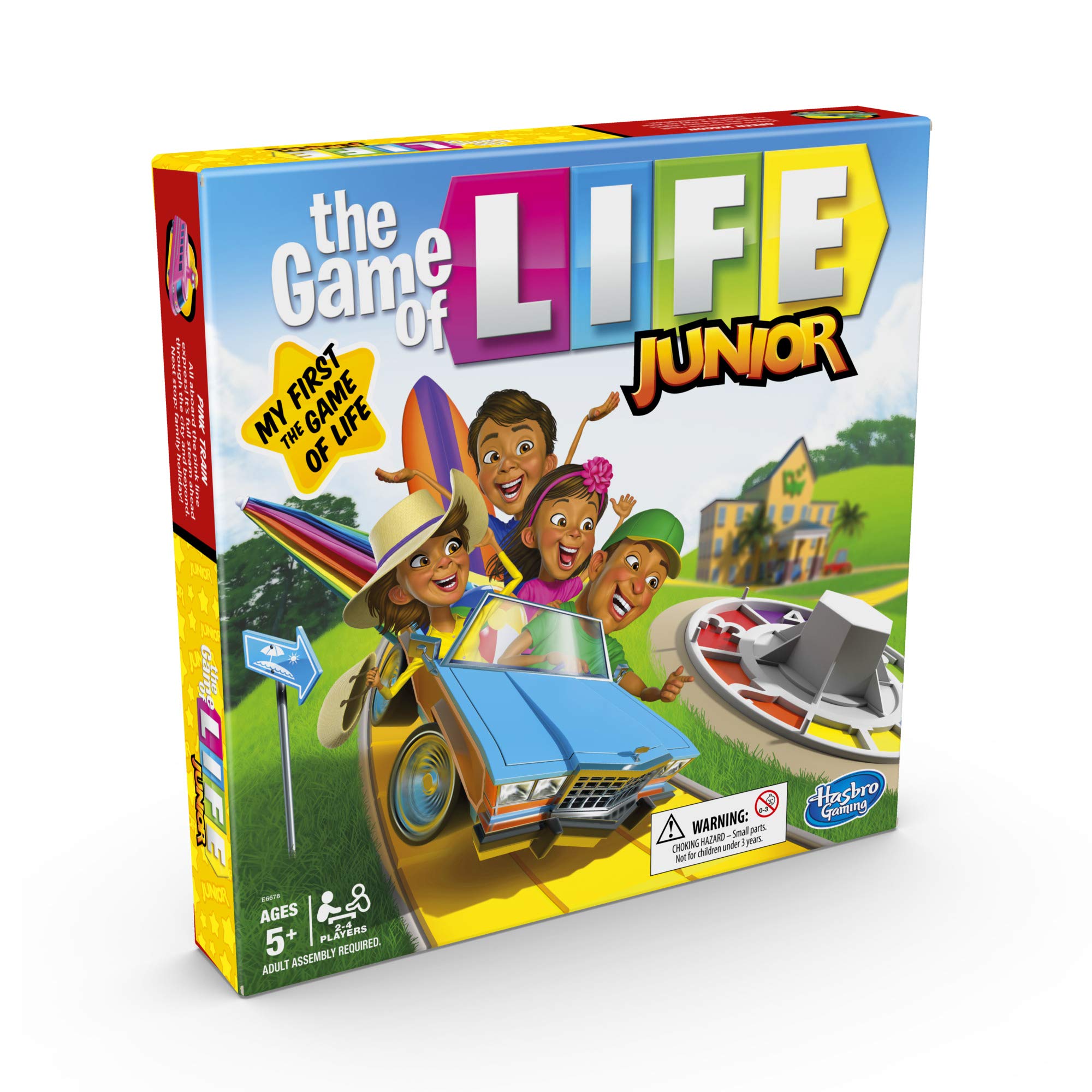 Hasbro Gaming The Game of Life Junior Board Game for Kids from Age